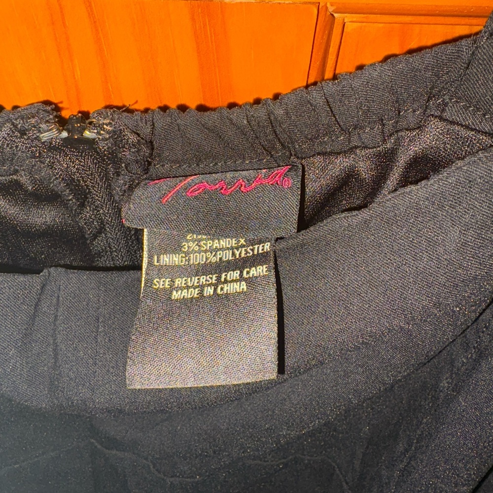 Torrid Elegant Black Dress - Picture 4 of 5